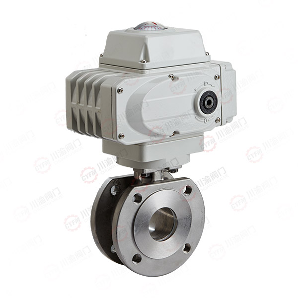 电动薄型球阀